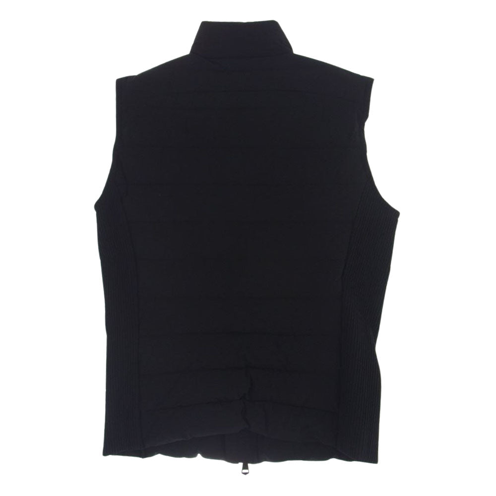 1piu1uguale3 ウノピュウノウグァーレトレ MRB592 NYU054 4WAY STAND VEST ダウン ベスト ブラック系 IV【美品】【中古】