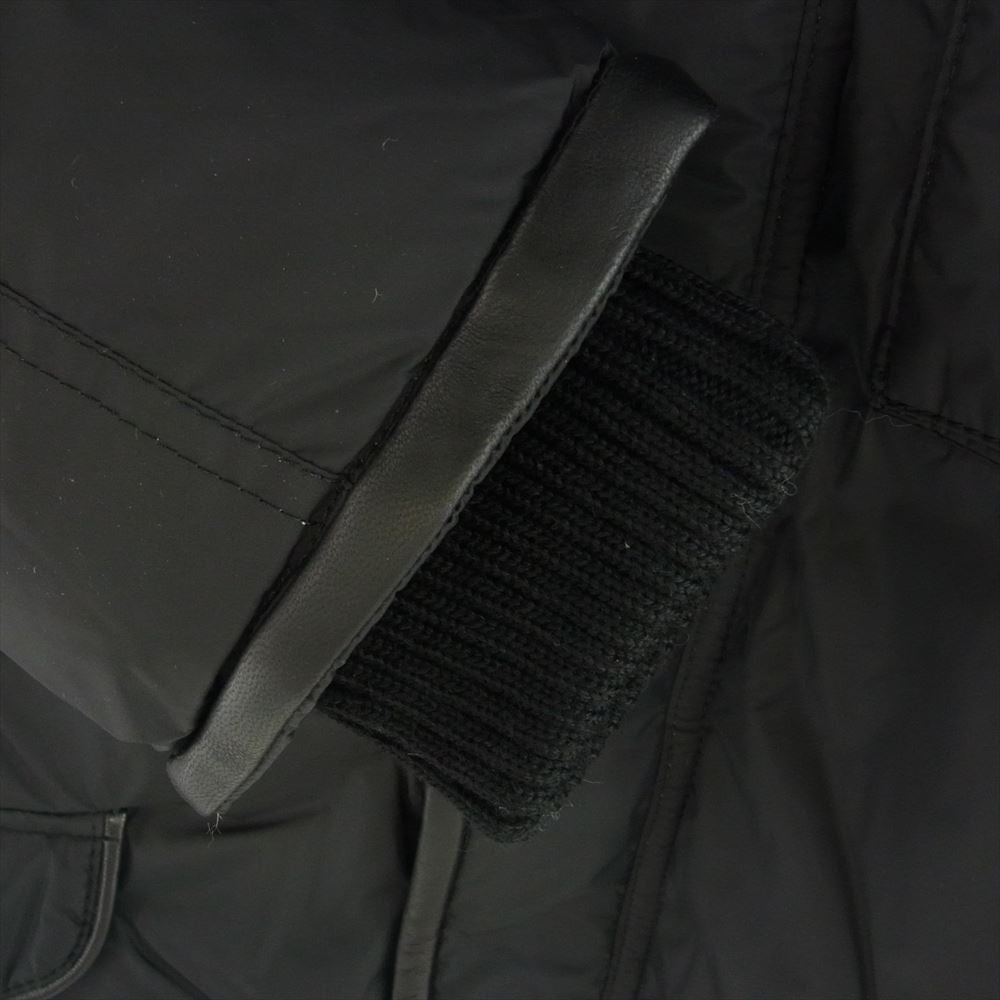 AKM エイケイエム DUVETICA デュベティカ ダウンジャケット ブルゾン ナイロン ブラック系 XL【中古】