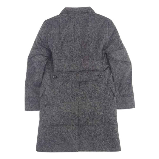1piu1uguale3 ウノピュウノウグァーレトレ MRC040-POE037 DUVETICA デュベティカ CHESTER COAT LIMONTA JAQUARD NYLON リモンタジャカード ダウンコート ダブル チェスターコート グレー系 IV【美品】【中古】