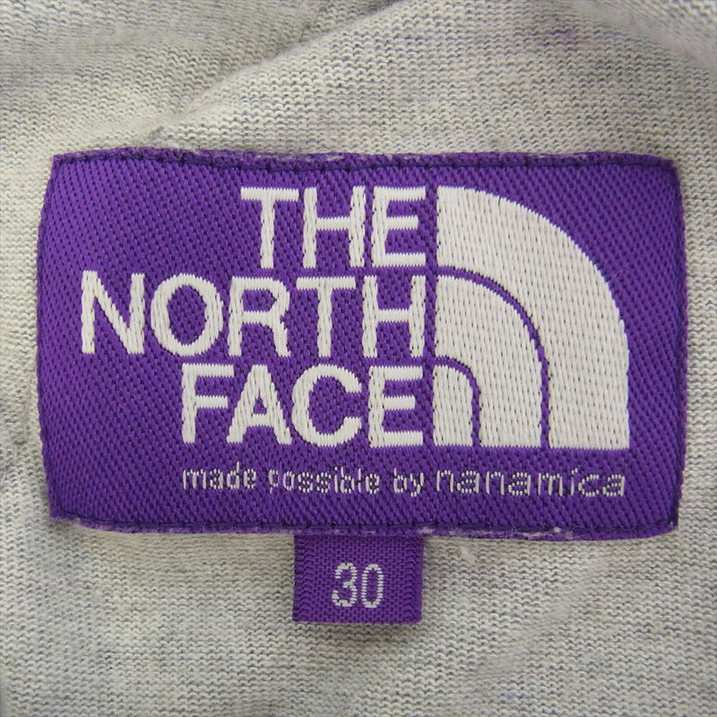 THE NORTH FACE ノースフェイス NT5258N PURPLE LABEL Sweat Pants パープルレーベル フィールド スウェットパンツ グレー系 30【中古】