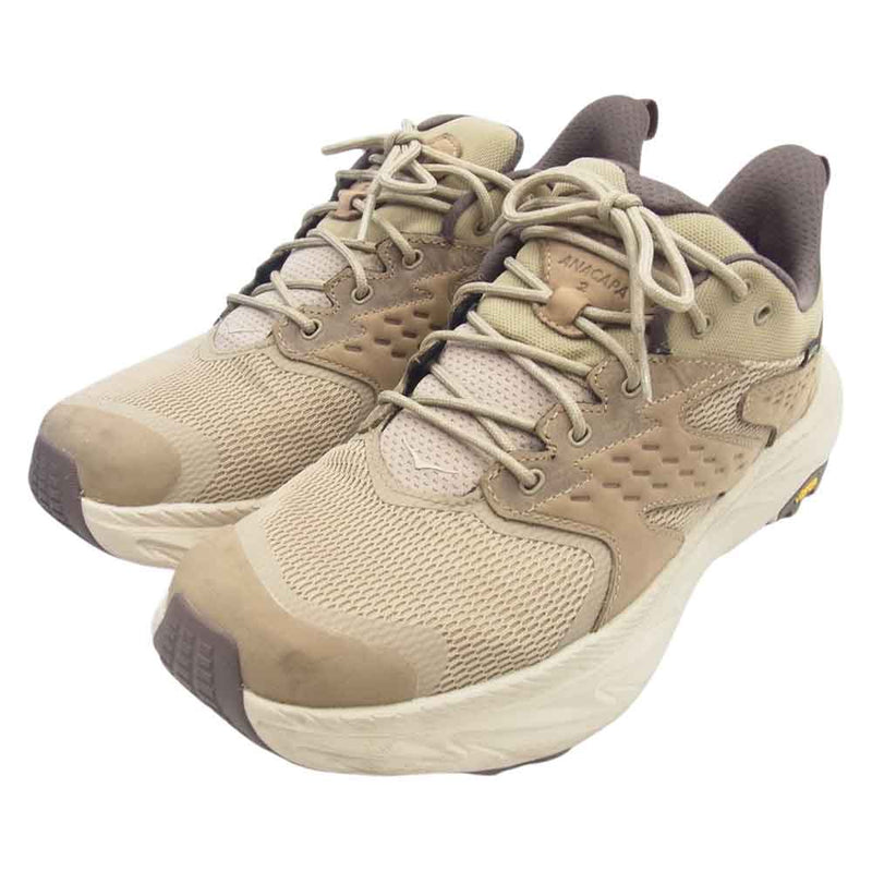 HOKA ONE ONE ホカ オネオネ 1141632 ANACAPA 2 LOW GTX アナカパロー ゴアテックス ローカット スニーカー ブラウン系 28.5cm【中古】