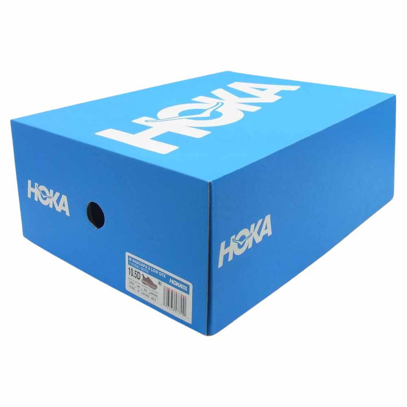 HOKA ONE ONE ホカ オネオネ 1141632 ANACAPA 2 LOW GTX アナカパロー ゴアテックス ローカット スニーカー ブラウン系 28.5cm【中古】