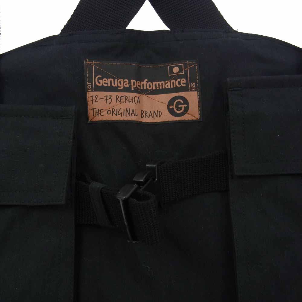 GERUGA ゲルガ Performance パフォーマンス STORAGE VEST ストレージ ベスト ブラック系 size記載無し【中古】