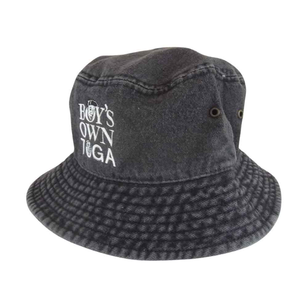 TOGA トーガ 24SS TC241-AA518 ×BOY’S OWN Bucket hat BOY’S OWN SP バケット ハット ブラック系 M【中古】