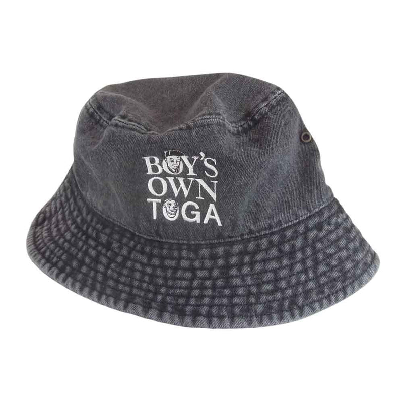 TOGA トーガ 24SS TC241-AA518 ×BOY’S OWN Bucket hat BOY’S OWN SP バケット ハット ブラック系 M【中古】