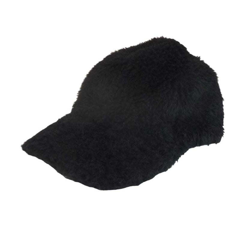 MAX MARA マックスマーラ GIMMY TEDDY BASEBALL CAP  テディベア ベースボール キャップ ブラック系 57【中古】