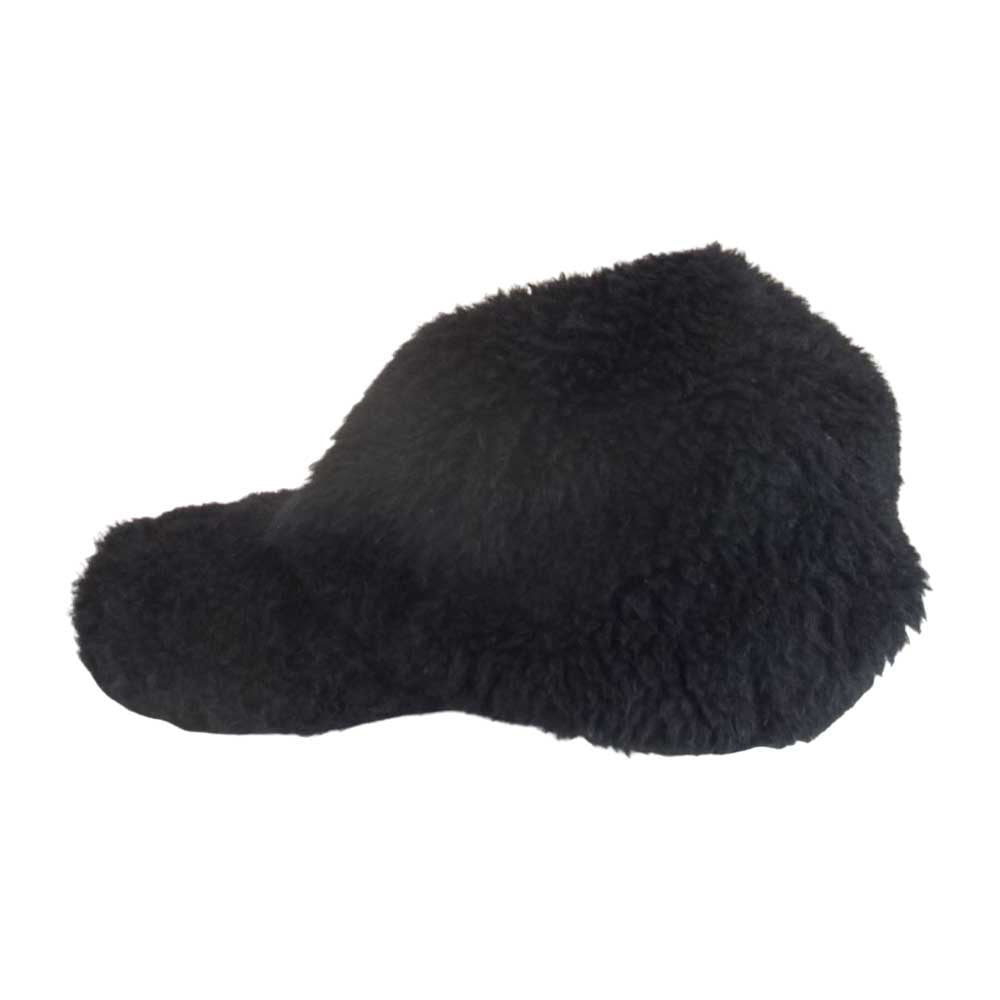 MAX MARA マックスマーラ GIMMY TEDDY BASEBALL CAP  テディベア ベースボール キャップ ブラック系 57【中古】