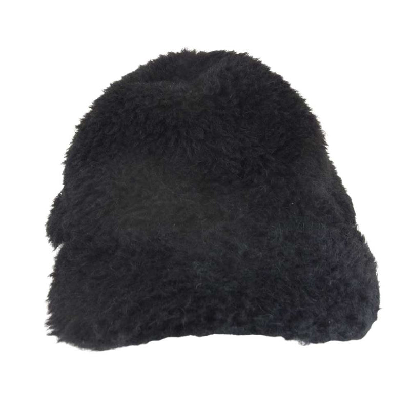 MAX MARA マックスマーラ GIMMY TEDDY BASEBALL CAP  テディベア ベースボール キャップ ブラック系 57【中古】