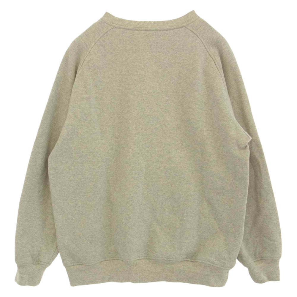 COMOLI コモリ 23AW Y03-05002 コットン吊裏毛 クルーネック トレーナー スウェット グレー系 2【中古】
