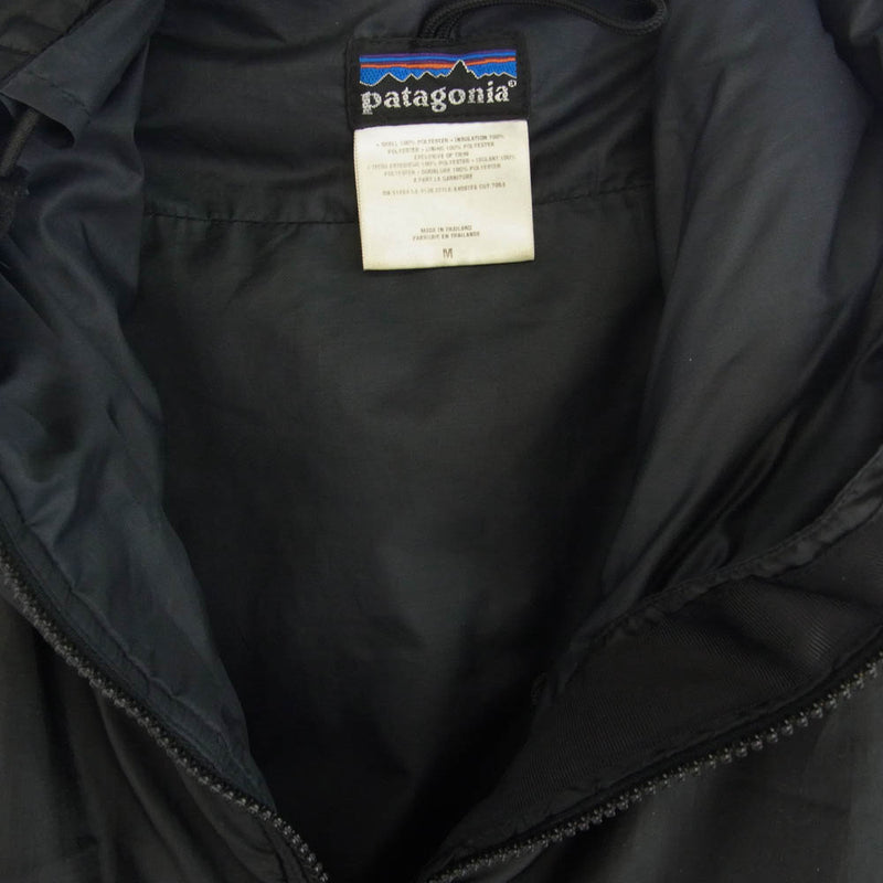 patagonia パタゴニア 03AW 84097 03年製 DAS PARKA ダス パーカー 中綿 ジャケット ブルゾン ブラック系 M【中古】