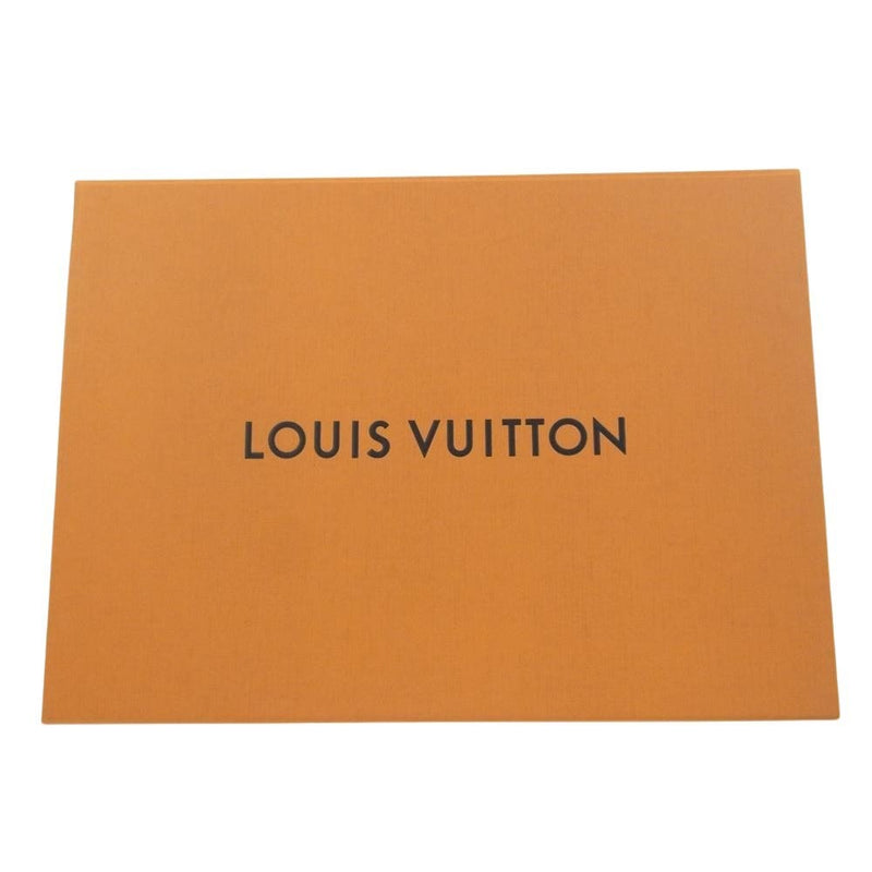 LOUIS VUITTON ルイ・ヴィトン M75833 モノグラム エシャルプ ロゴ マニア シャイン マフラー ブラック系【中古】