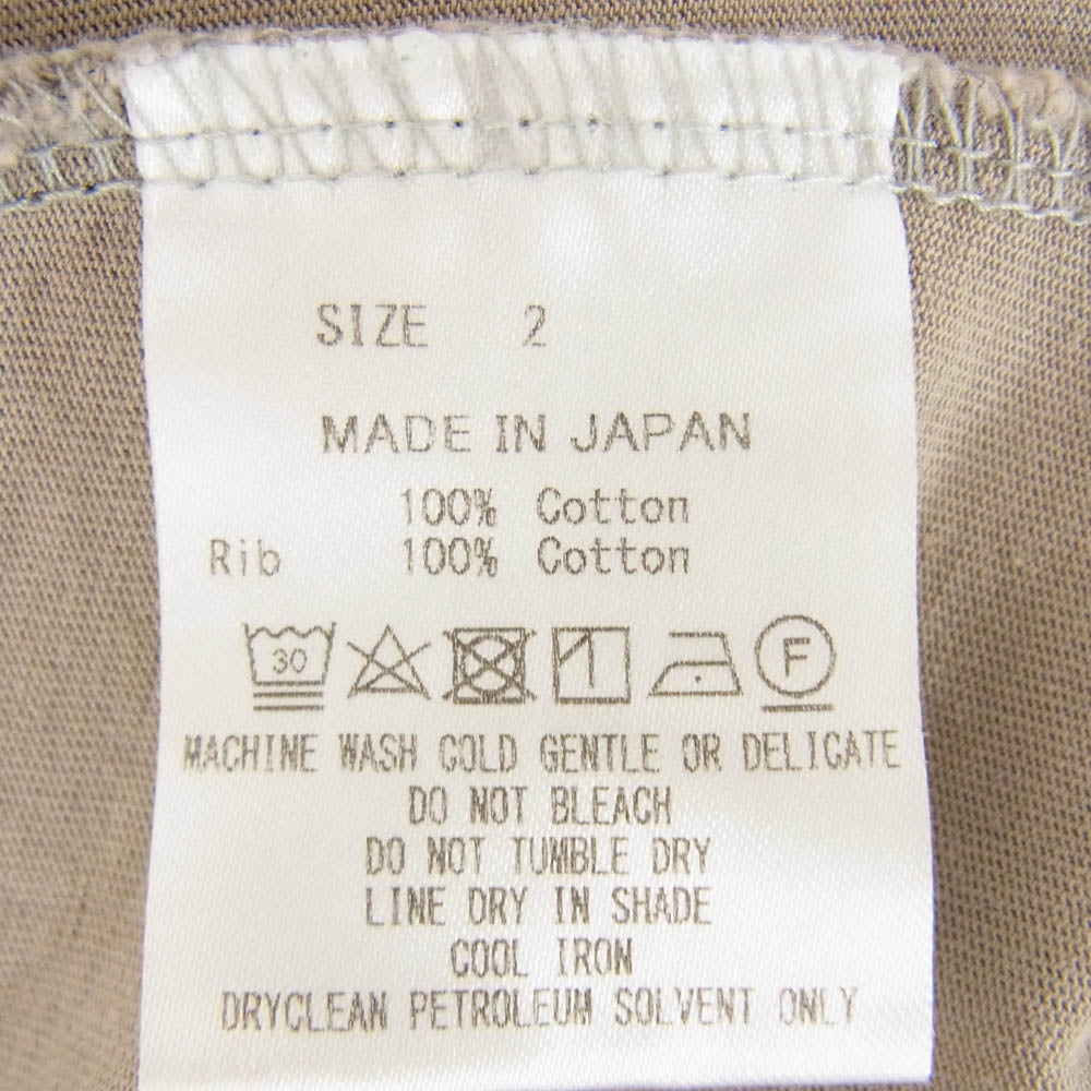 マーカ M22A-12CS01C RAGLAN CREW NECK ラグラン クルーネック ロング スリーブ カットソー グレー系 2【中古】