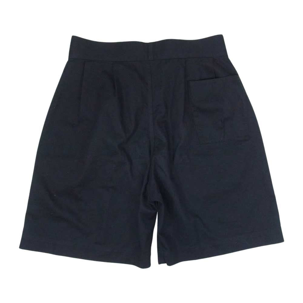 リノ 22SS H2101-PT002 DOUBLE BELTED GURKHA SHORT TROUSERS グルカ ショーツ ハーフ パンツ ネイビー系 3【中古】