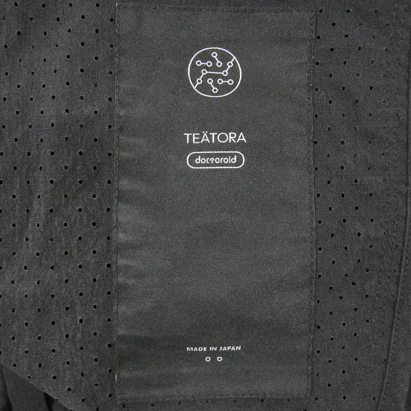 TEATORA テアトラ 22SS TT-004R-DR Wallet Pants RESORT DR ウォレット パンツ ブラック系 2【中古】