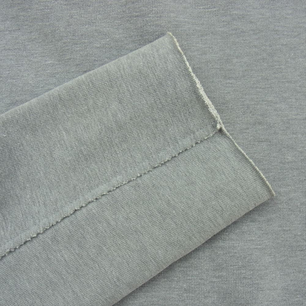 KAZUYUKI KUMAGAI ATTACHMENT カズユキクマガイアタッチメント KJ61-047 ライトハイバルキー クルーネック スウェット グレー系 1【中古】