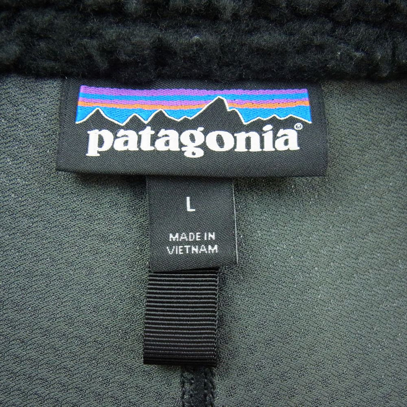 patagonia パタゴニア 23058 クラシックレトロＸ ボア フリース ジャケット ブルゾン ブラック系 L【中古】