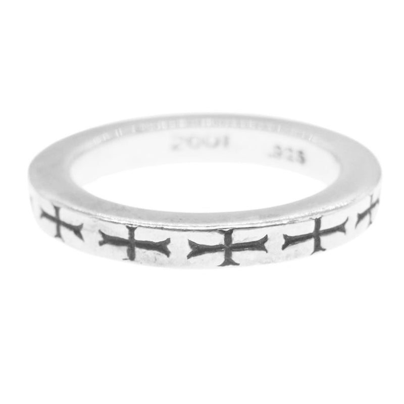 CHROME HEARTS クロムハーツ（原本無） 3mm SPACER FUCKYOU スペーサー リング ファックユー シルバー系 15号【中古】