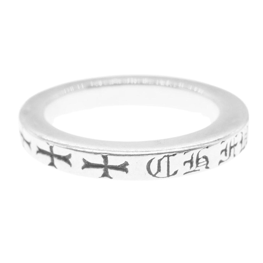 CHROME HEARTS クロムハーツ（原本無） 3mm SPACER FUCKYOU スペーサー リング ファックユー シルバー系 15号【中古】