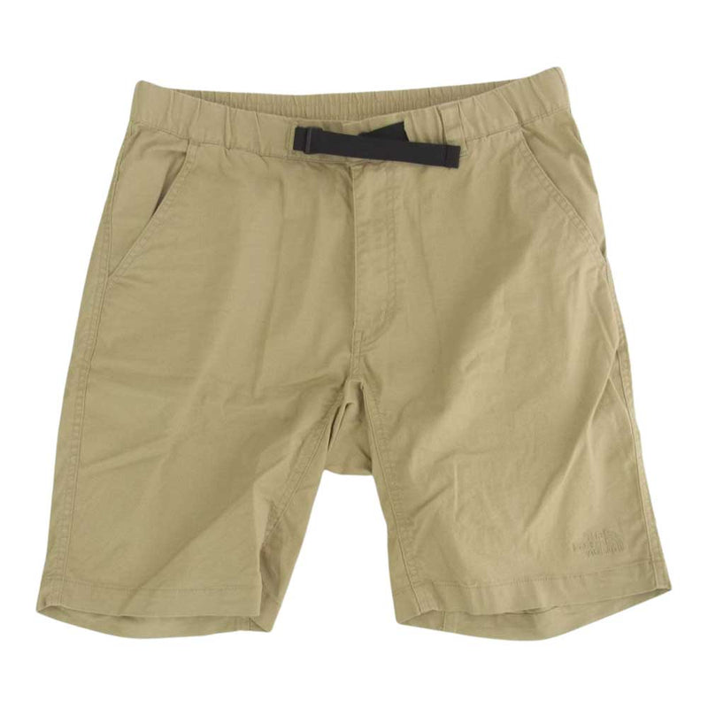 THE NORTH FACE ノースフェイス NB41941 Cotton OX Light Short コットン オックスライト ショーツ ベージュ系 XL【中古】