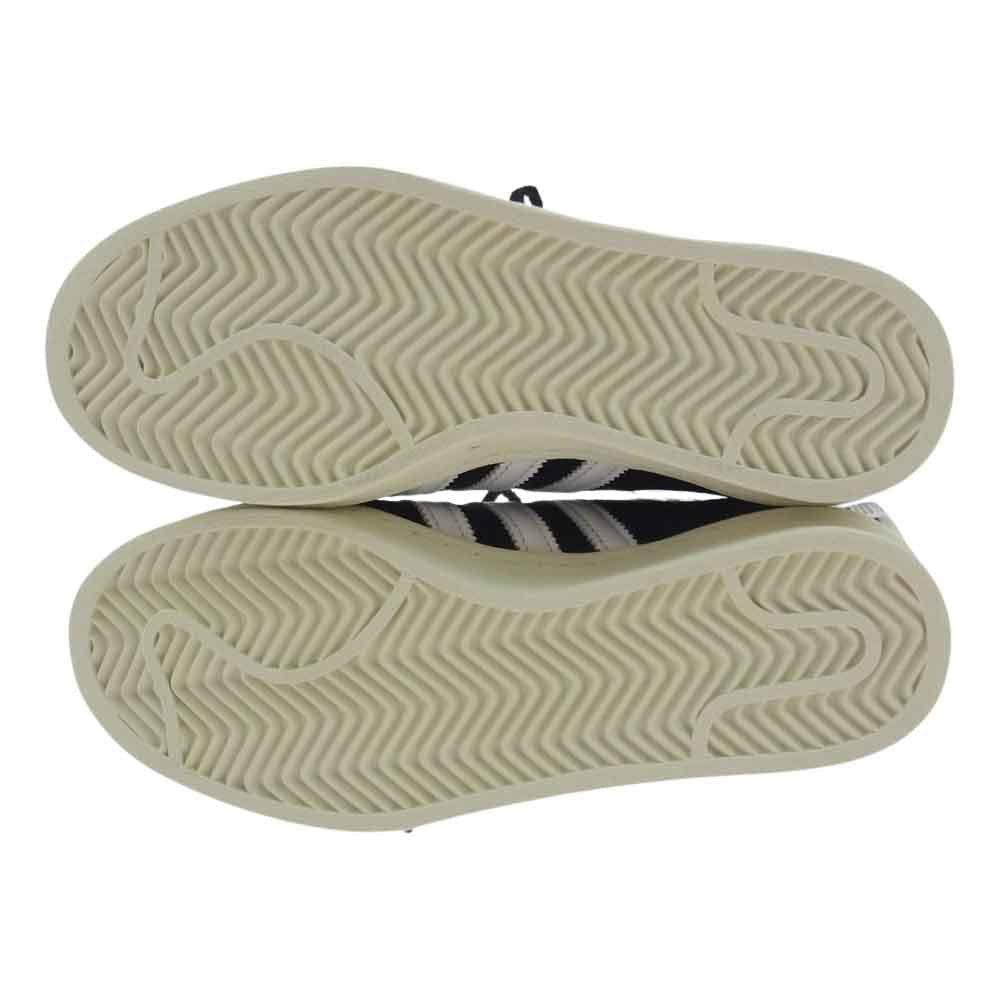adidas アディダス FX5438 CAMPUS 80s キャンパス スウェード ローカット スニーカー ブラック系 23.0cm【新古品】【未使用】【中古】