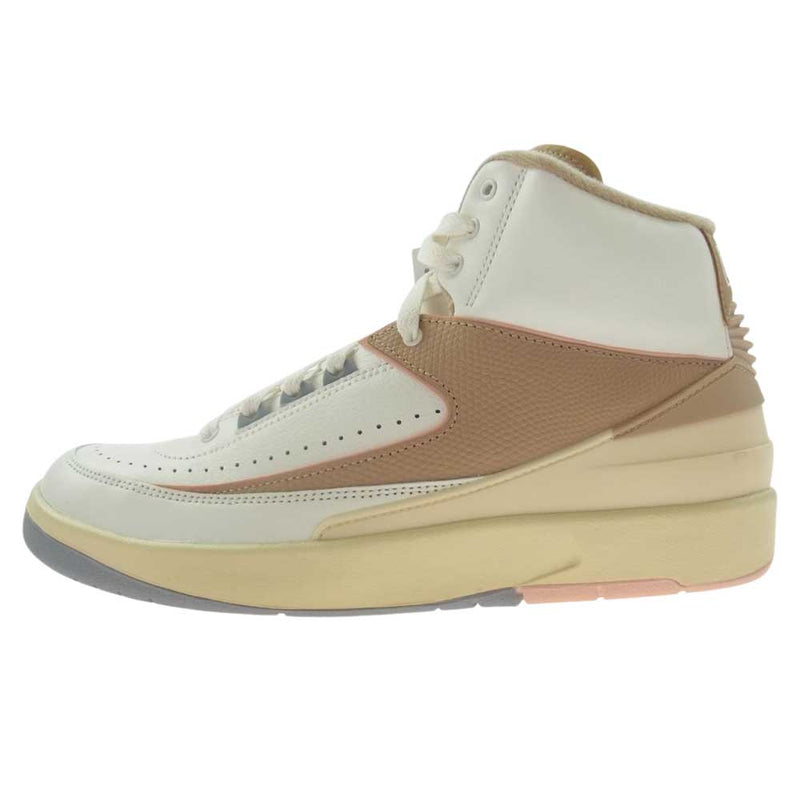 NIKE ナイキ DX4400-118 Women's Air Jordan 2 Sunset Haze ウィメンズ エアジョーダン2 サンセット ヘイズ ハイカット スニーカー 28cm【新古品】【未使用】【中古】