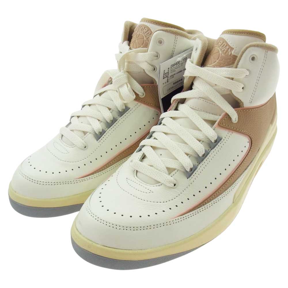 NIKE ナイキ DX4400-118 Women's Air Jordan 2 Sunset Haze ウィメンズ エアジョーダン2 サンセット ヘイズ ハイカット スニーカー 28cm【新古品】【未使用】【中古】