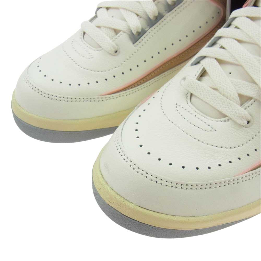 NIKE ナイキ DX4400-118 Women's Air Jordan 2 Sunset Haze ウィメンズ エアジョーダン2 サンセット ヘイズ ハイカット スニーカー 28cm【新古品】【未使用】【中古】