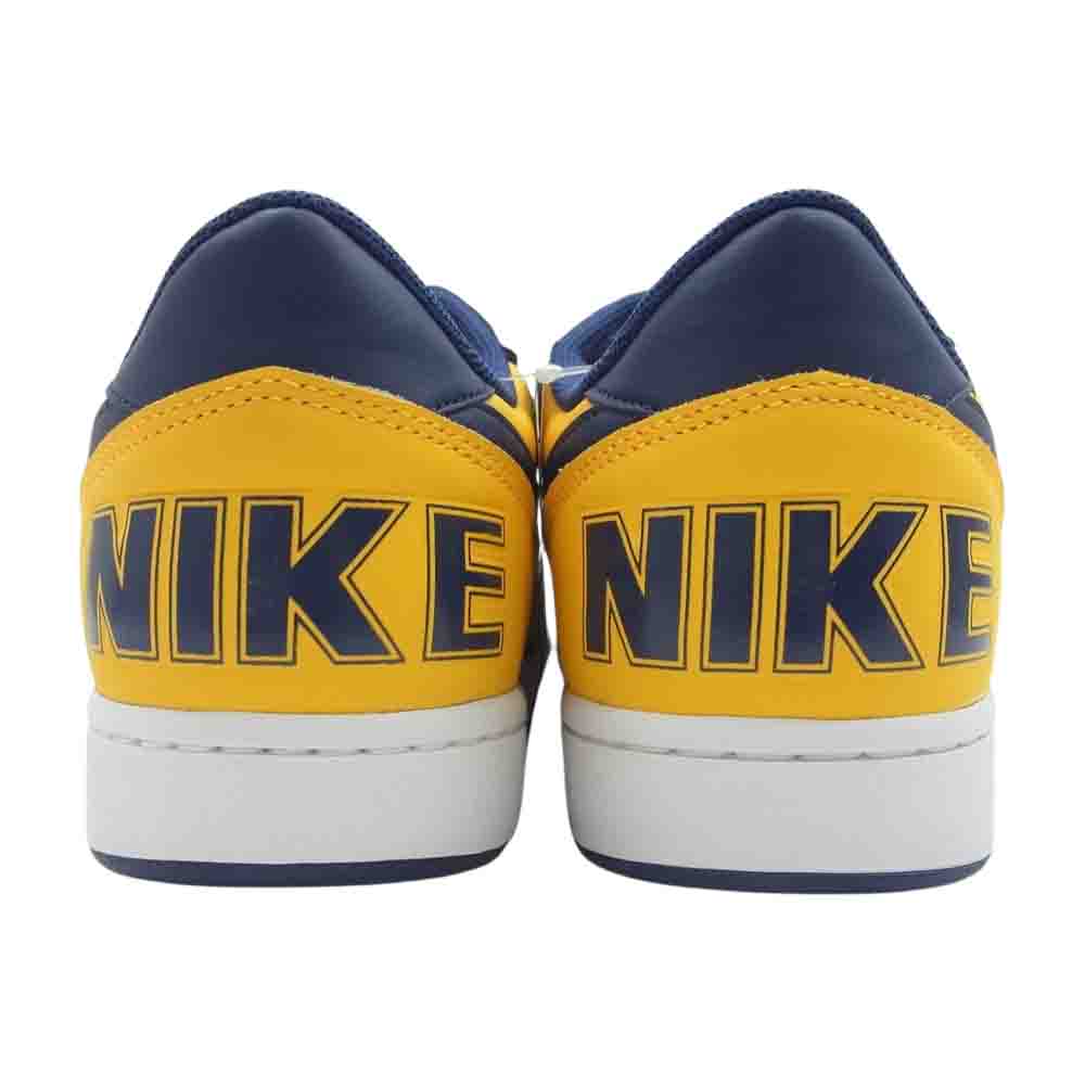 NIKE ナイキ FJ4206-700 Terminator Low University Gold and Navy Michigan ターミネーター ロー スニーカー イエロー系 ネイビー系 27.5cm【新古品】【未使用】【中古】