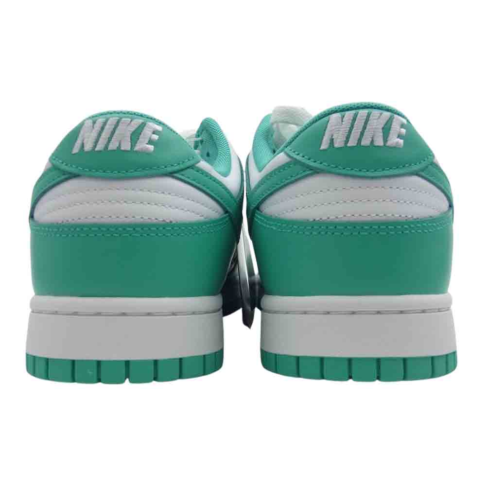 NIKE ナイキ DV0833-101 Dunk Low Clear Jade ダンク ロー クリア ジェイド スニーカー ホワイト系 ティファニーブルー系 28cm【極上美品】【中古】