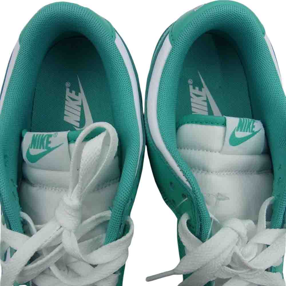 NIKE ナイキ DV0833-101 Dunk Low Clear Jade ダンク ロー クリア ジェイド スニーカー ホワイト系 ティファニーブルー系 28cm【極上美品】【中古】