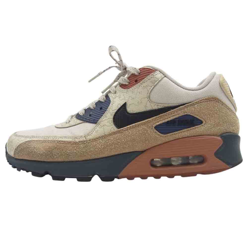 NIKE ナイキ CI5646-001 AIR MAX 90 DESERT SAND BLACK エアマックス 90 デザートサンド ブラック スニーカー ベージュ系 27.5cm【中古】