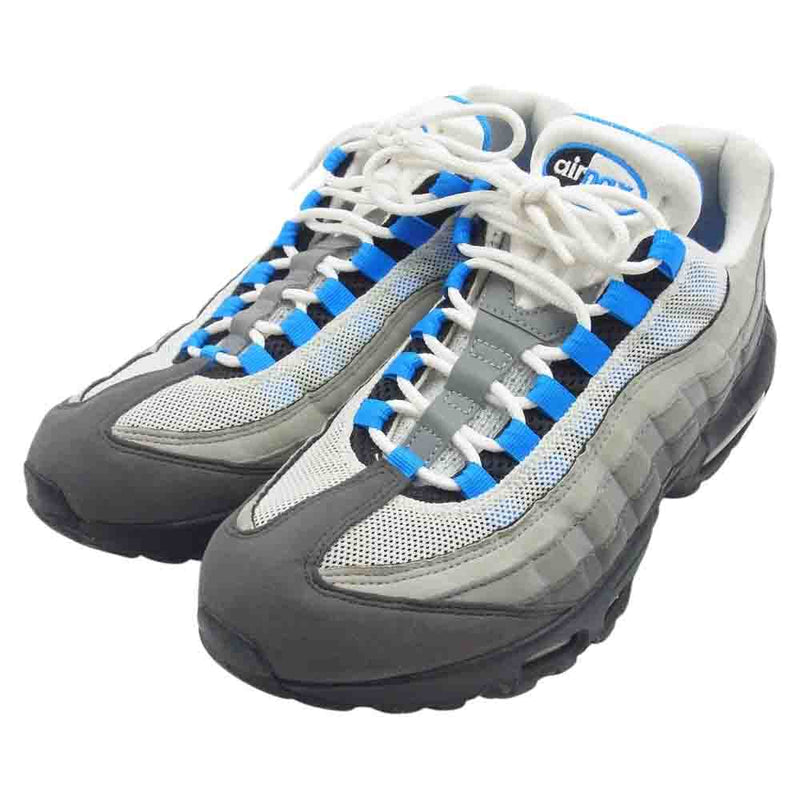 NIKE ナイキ AT8696-100 Air Max 95 Crystal Blue エアマックス95 クリスタルブルー スニーカー グレー系 ブルー系 27.5cm【中古】