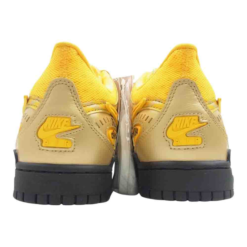 NIKE ナイキ CU6015-700 × Off-White Air Rubber Dunk University Gold オフホワイト エアラバーダンク スニーカー イエロー系 27.5cm【新古品】【未使用】【中古】