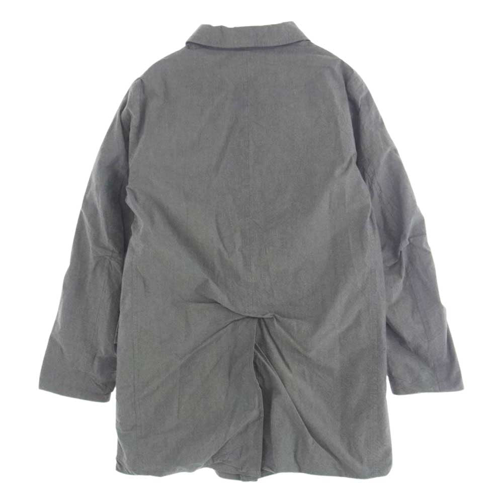 A VONTADE アボンタージ コットン ネップ ステンカラーコート グレー系 M【中古】