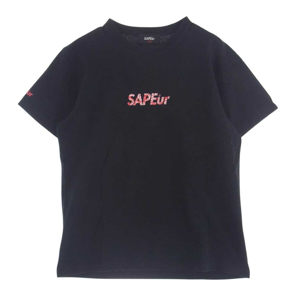 SAPEUR サプール ロッドマン プリント Tシャツ 半袖 バンダナ柄
