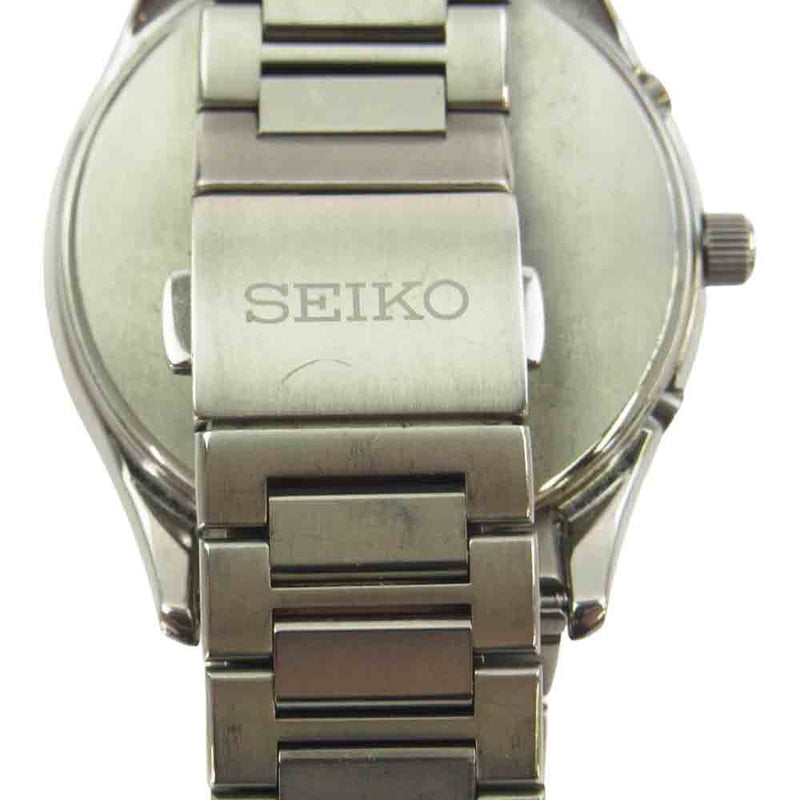 SEIKO セイコー 7B24-OBMO DOLCE ドルチェ ソーラー クォーツ 腕時計 ウォッチ シルバー系【中古】