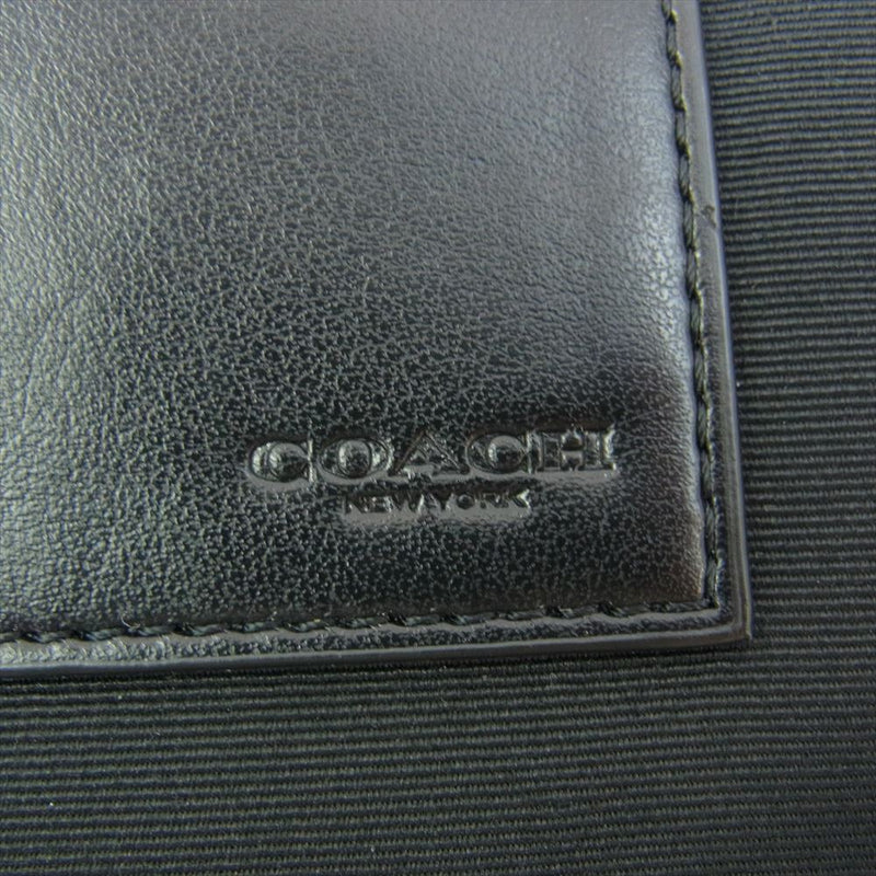 COACH コーチ レザー クラッチバッグ ブラウン系【美品】【中古】