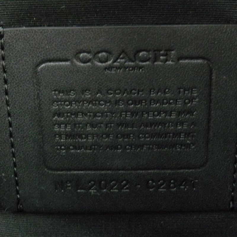 COACH コーチ C2841 レザー 2Way トートバッグ ブラウン系【極上美品】【中古】