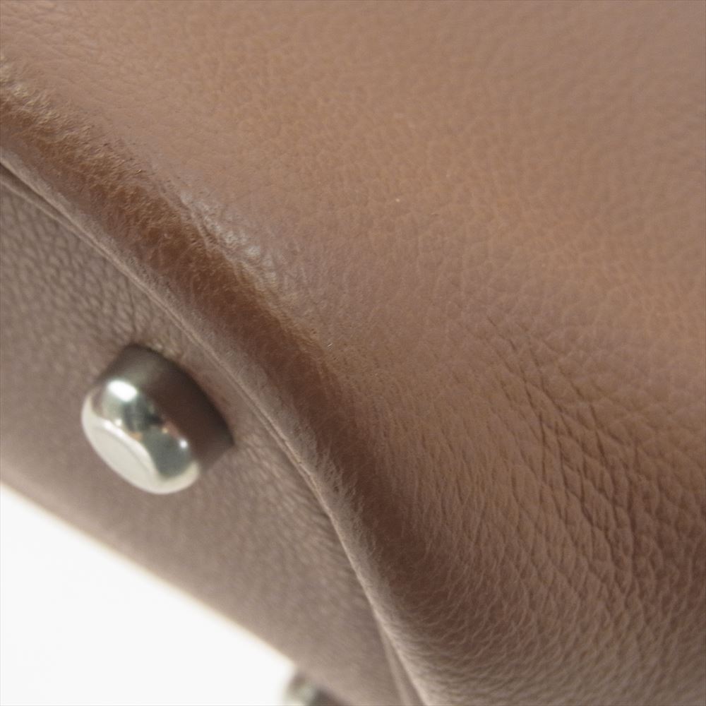 COACH コーチ C2841 レザー 2Way トートバッグ ブラウン系【極上美品