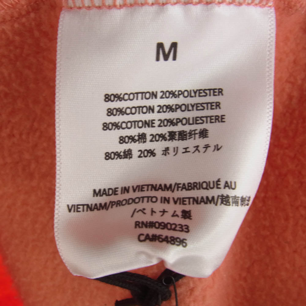 FEAR OF GOD フィアオブゴッド 192bt232052f ESSENTIALS HOODIE エッセンシャルズ ワッペン ロゴ プルオーバー スウェット パーカ― オレンジ系 M【中古】