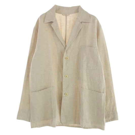 COMOLI コモリ M01-01012 1938 リネン ジャケット ベージュ系 2【中古】