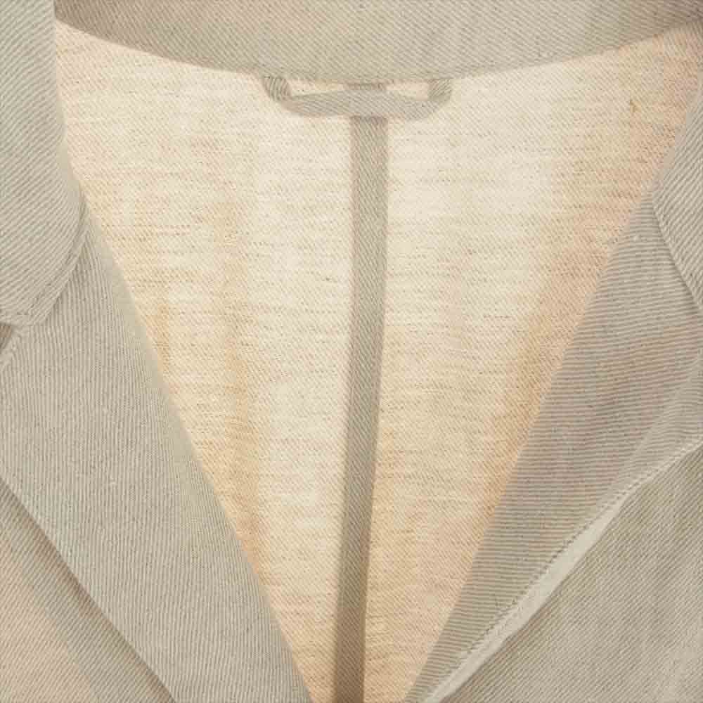 COMOLI コモリ M01-01012 1938 リネン ジャケット ベージュ系 2【中古】