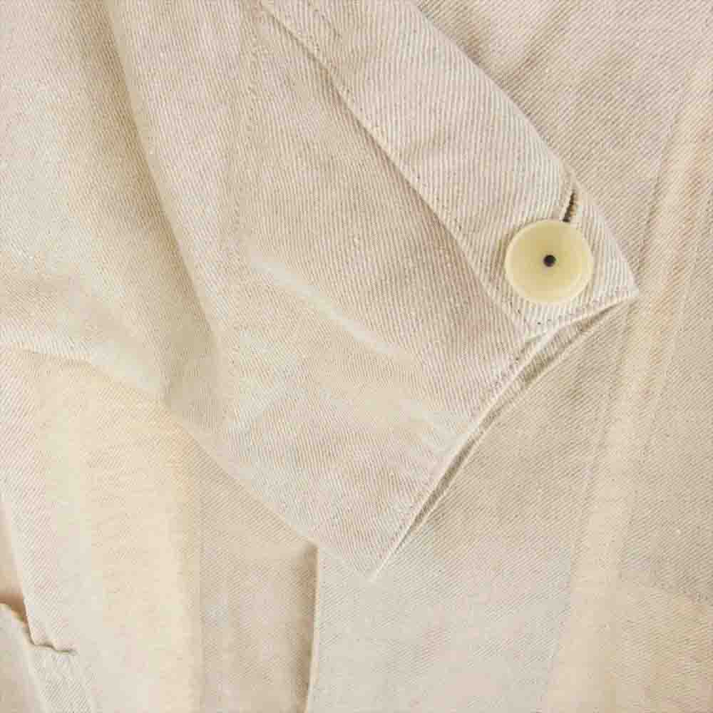 COMOLI コモリ M01-01012 1938 リネン ジャケット ベージュ系 2