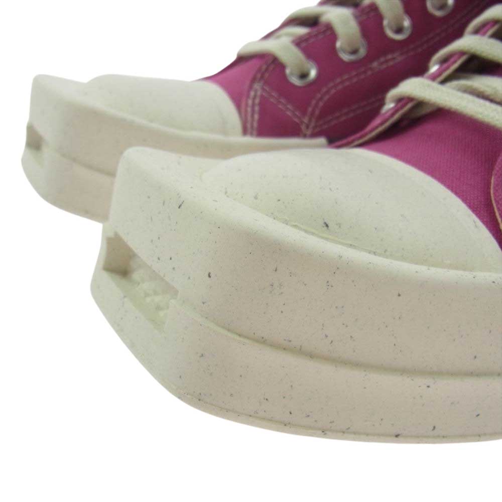 Rick Owens リックオウエンス DC01CX685 × CONVERSE コンバース DRKSHDW ダークシャドウ CT70 DRK STAR CACTUS FLOWER HI CUT ハイカット スニーカー ピンク ピンク系 28.5cm【新古品】【未使用】【中古】