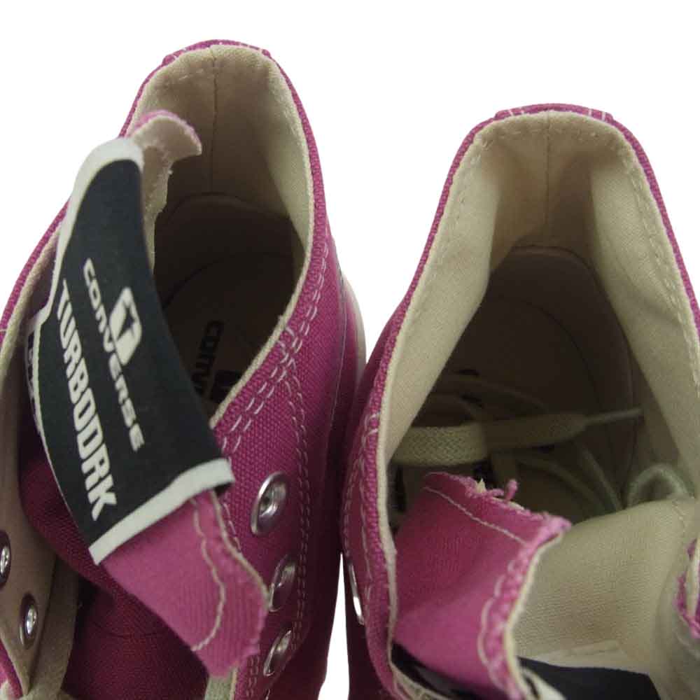 リックオウエンス コンバース ピンク Rick Owens SNEAKERS PINK WHITE