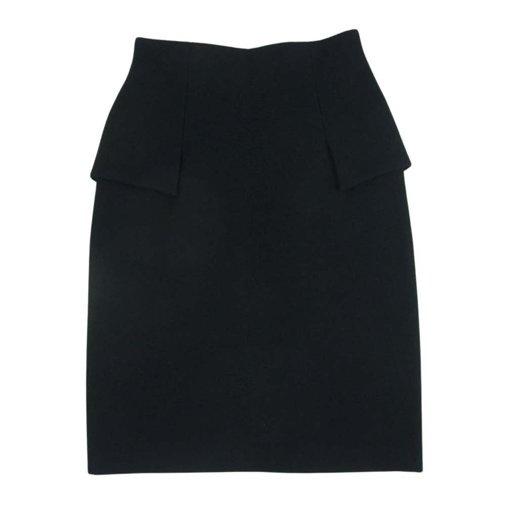 Y's Yohji Yamamoto ワイズ ヨウジヤマモト YJ-S50-119 フラップポケット ウール スカート ブラック系 サイズ表記なし【中古】