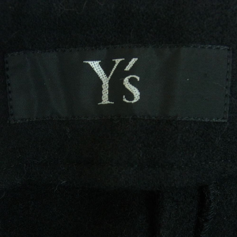 Y's Yohji Yamamoto ワイズ ヨウジヤマモト YJ-S50-119 フラップポケット ウール スカート ブラック系 サイズ表記なし【中古】