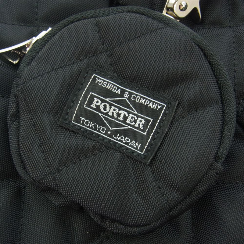 PORTER ポーター × STUDIOUS ステュディオス HELMET BAG MINI ヘルメットバッグ ミニ ブラック系【中古】