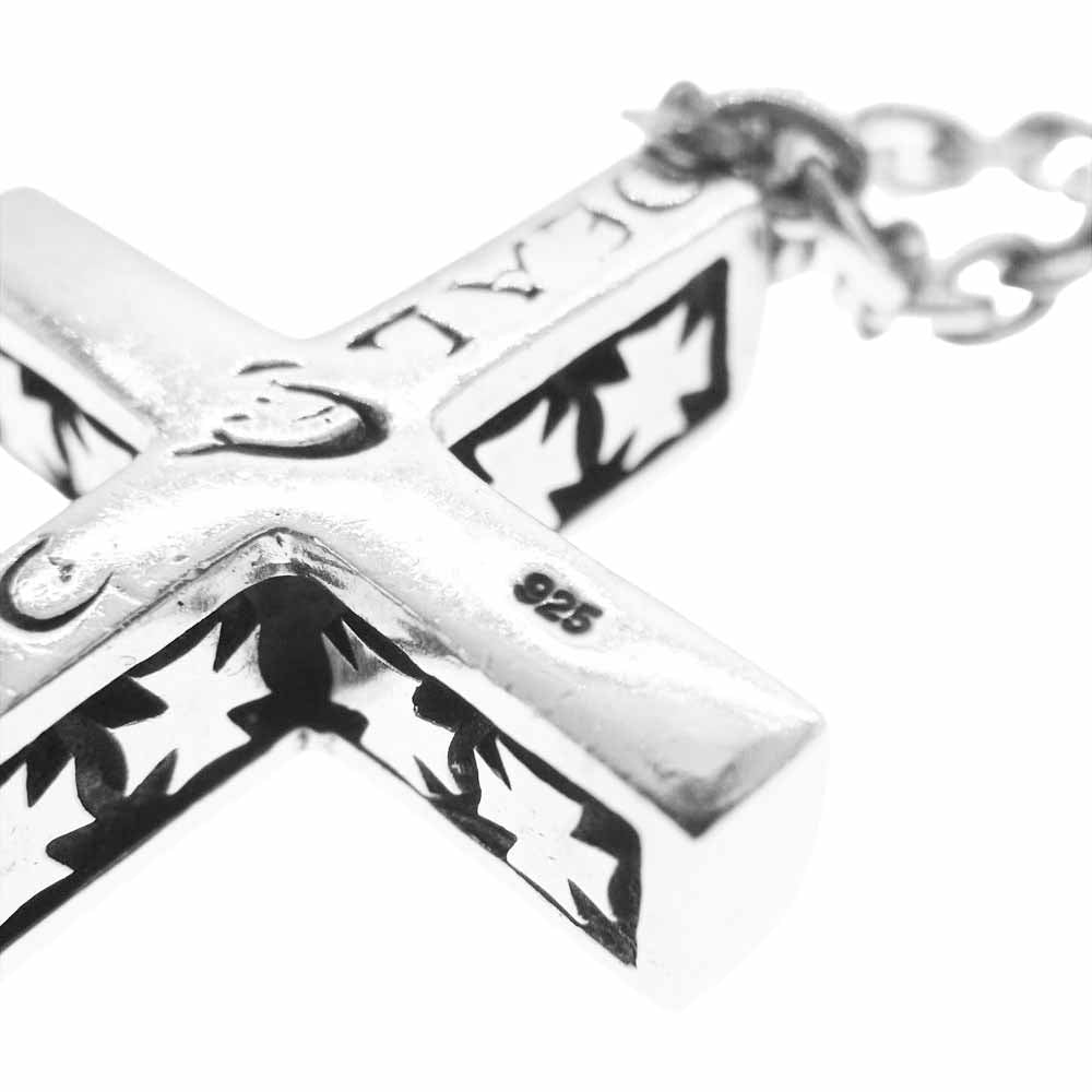 DEAL DESIGN ディールデザイン レベルオブ クロス ペンダント シルバー系【中古】