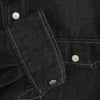 KADOYA カドヤ RIDE WORK-SHIRT デニムシャツ ライドワークシャツ ブラック系 L【中古】